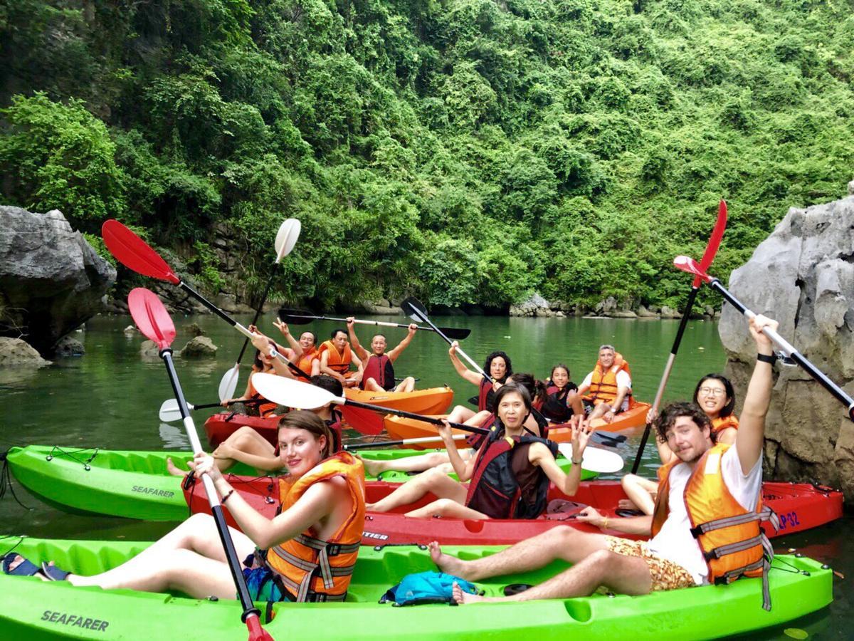 מלון הלונג Halong Majestic Legend Cruise מראה חיצוני תמונה